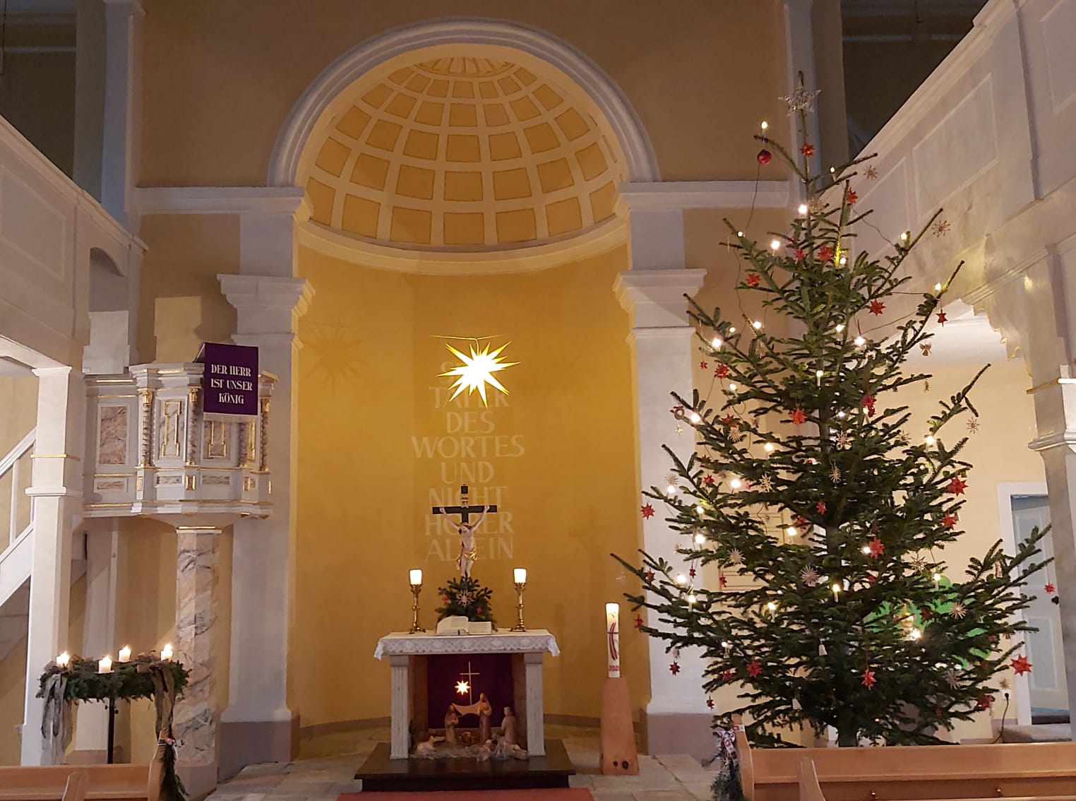 Gottesdienst Mit Abendmahl Zum 1 Weihnachtstag Ev Luth Kirchengemeinde Hettenhausen Dalherda