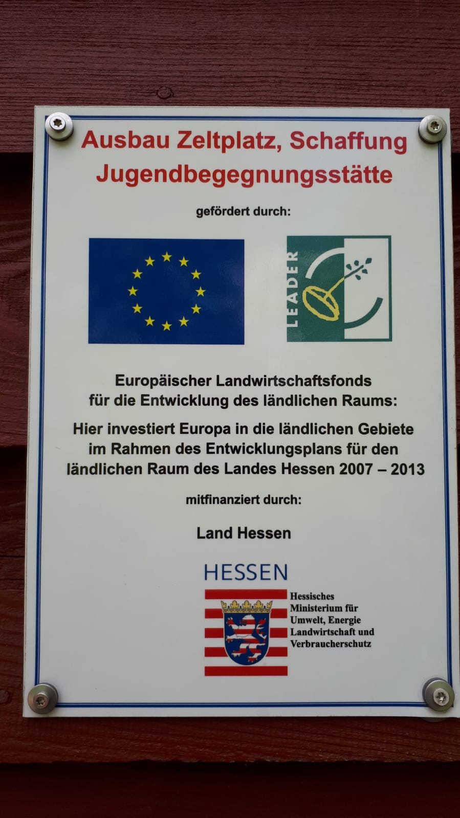 Förderung EU und Land Hessen