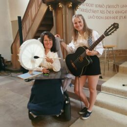 Carolin Schiebelhut und Ronja Schelling