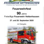 90 Jahre Freiwillige Feuerwehr Hettenhausen mit Übergabe Staffel-Lösch-Fahrzeug "StLF 20"