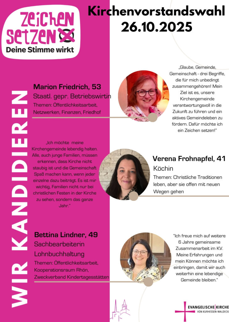 Kirchenvorstandswahl 2025