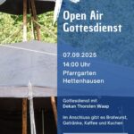 Open Air Gottesdienst