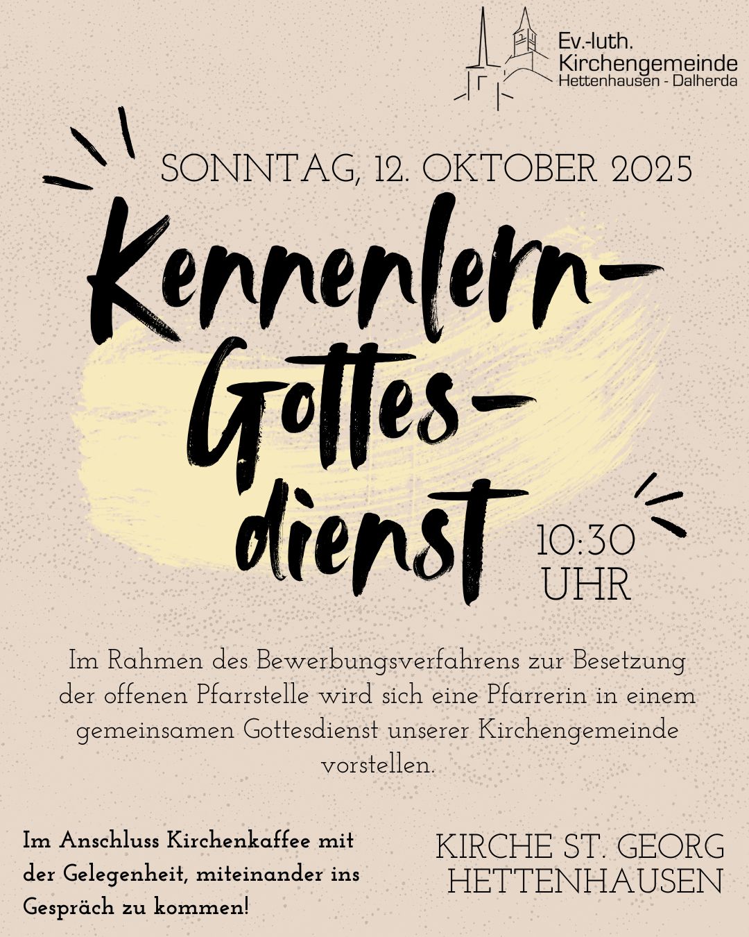 Vorstellungsgottesdienst