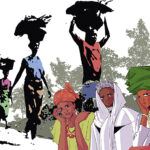 Bild zum Weltgebetstag 2026 mit dem Titel „Rest for the Weary“ von der Künstlerin Gift Amarachi Ottah © 2024 World Day of Prayer International Committee, Inc.