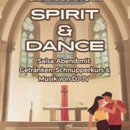 Salsa Abend mit Getränken, Schnupperkurs und Musik von DJ JV