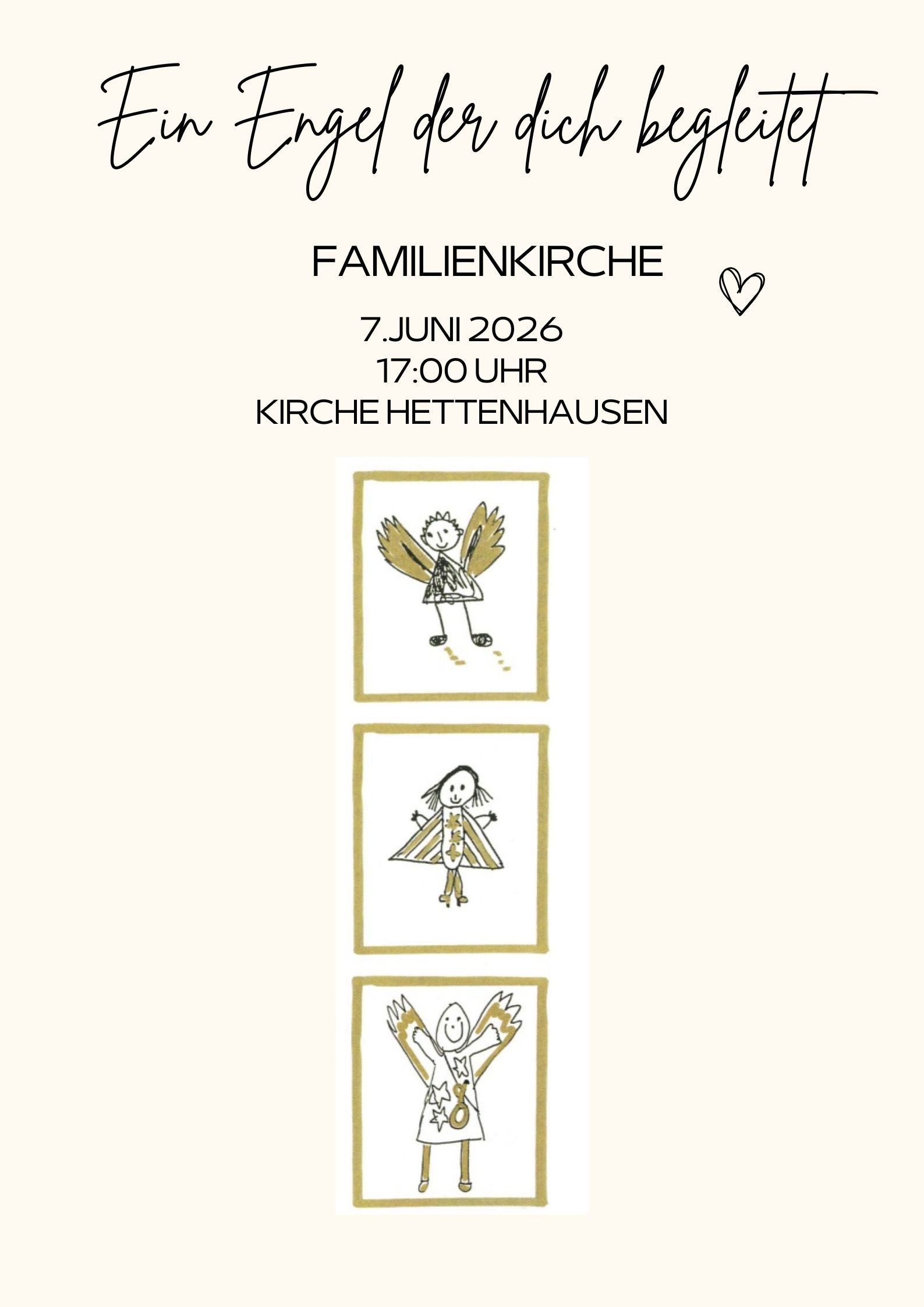 Ein Engel der dich begleitet