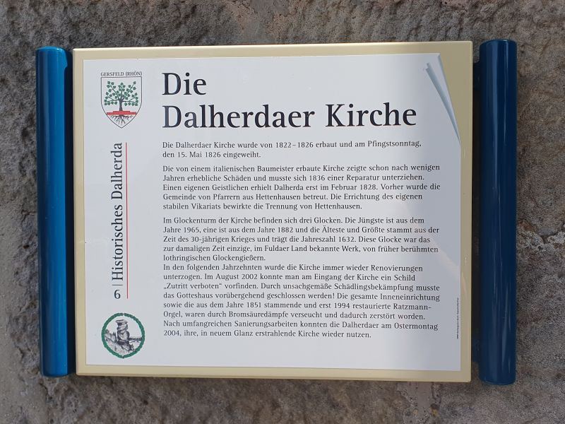 Die Dalherdaer Kirche